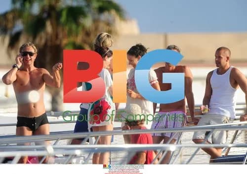Christine Bleakley with Strictly Dancers in Sitges