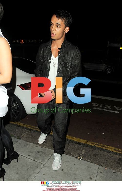 Aston Merrygold and Simon Webbe at Faces