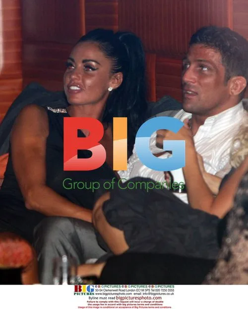 Katie Price parties with boyfriend Alex Reid and model Melinda