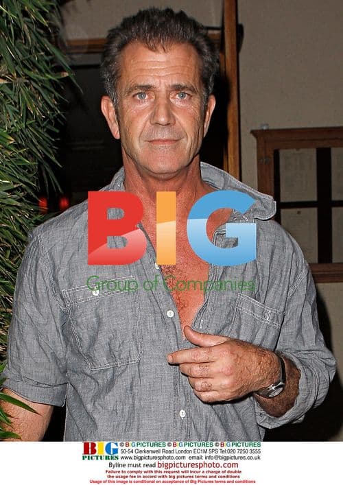Mel Gibson Spotted Leaving Nobu