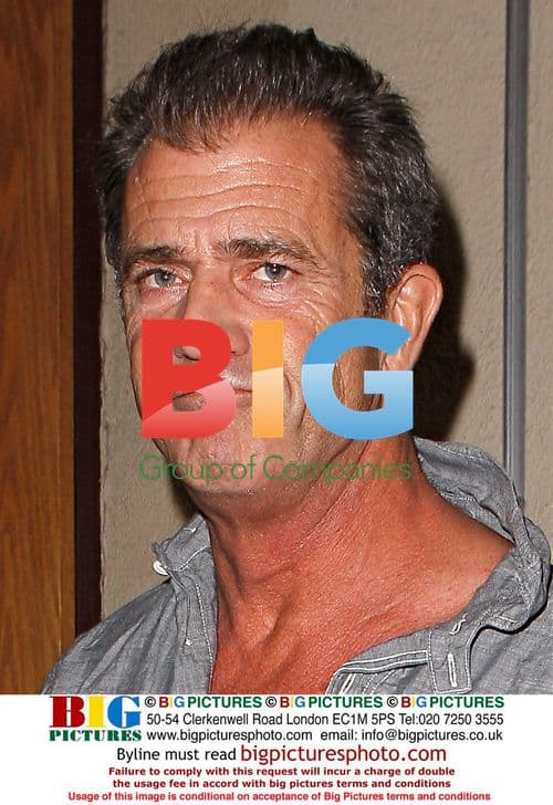 Mel Gibson Spotted Leaving Nobu Restaurant