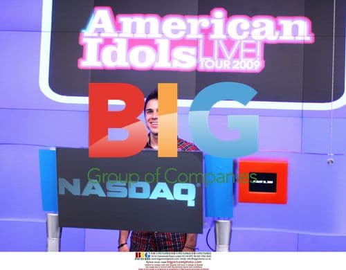 Kris Allen at NASDAQ Closing Bell