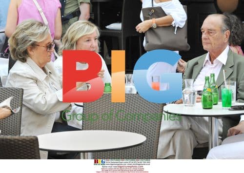 Chirac and Pinaults in Saint Tropez