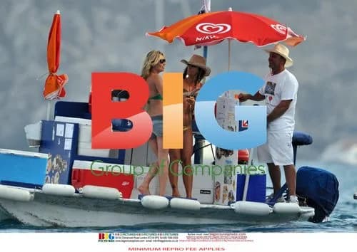 Kate Moss, Lily Allen, and Lila Grace in St Tropez