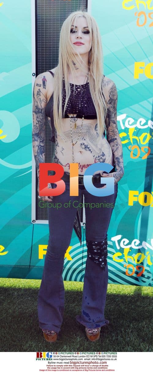 Kat Von D at Teen Choice Awards 2009