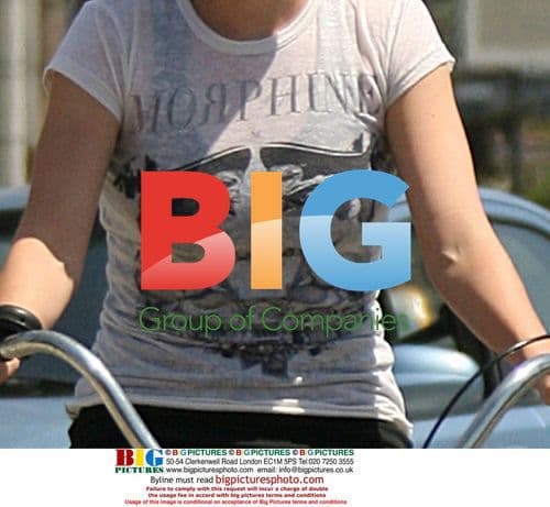 Anna Paquin rides bike to lunch in Santa Monica