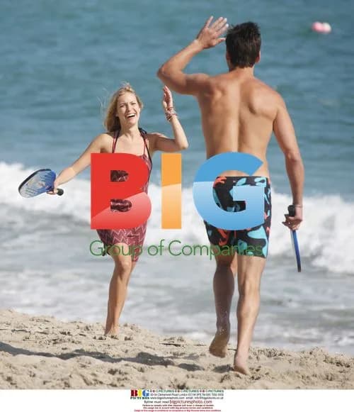 Kristin Cavallari Plays Paddle Ball on Malibu Beach