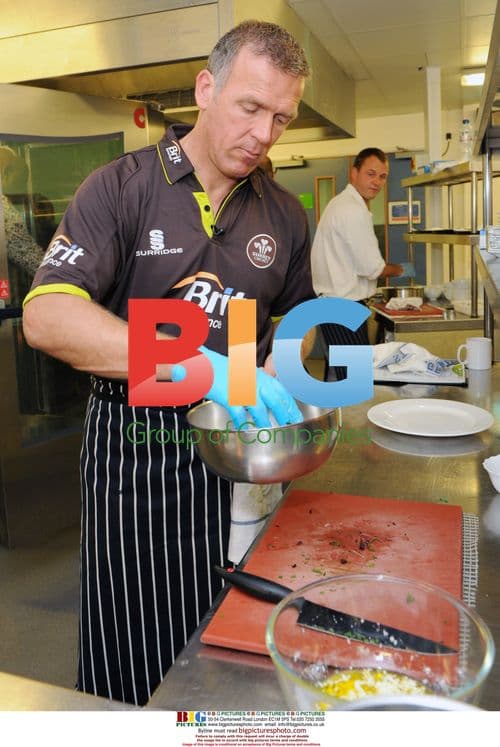 Brit Oval cook off with celebrities in London