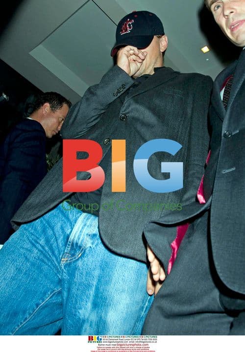 Leonardo DiCaprio Leaves Restaurant in London