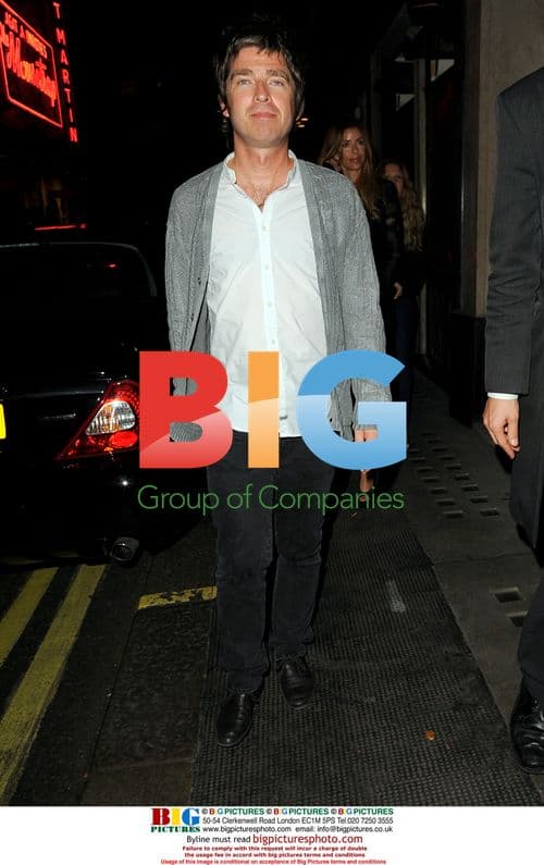 Noel Gallagher at the Ivy club