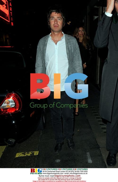 Noel Gallagher at the Ivy club, London