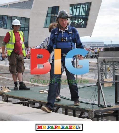 James May and Engineers Build Meccano Bridge