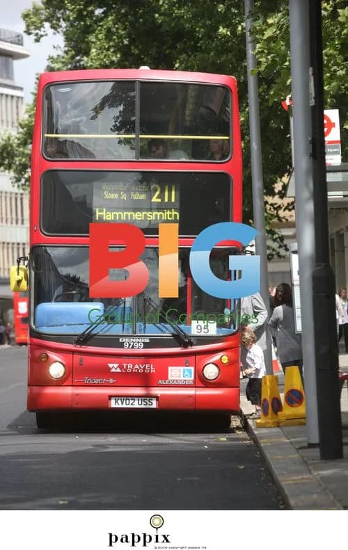 John Simpson Catching 211 Bus in London