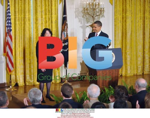 Obama Embraces Sonia Sotomayor