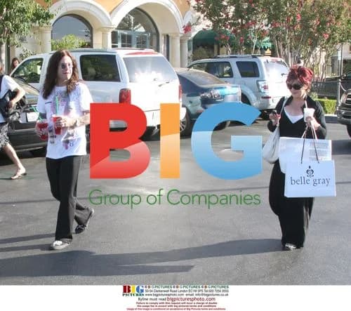 Ozzy & Sharon Osbourne go shopping