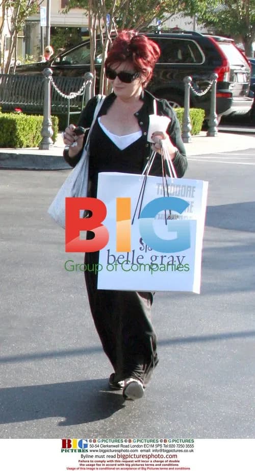 Ozzy & Sharon Osbourne go shopping