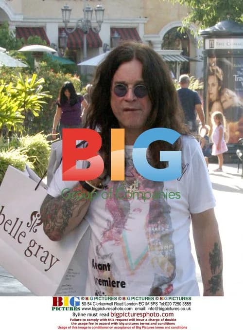 Ozzy & Sharon Osbourne Shopping in Calabasas