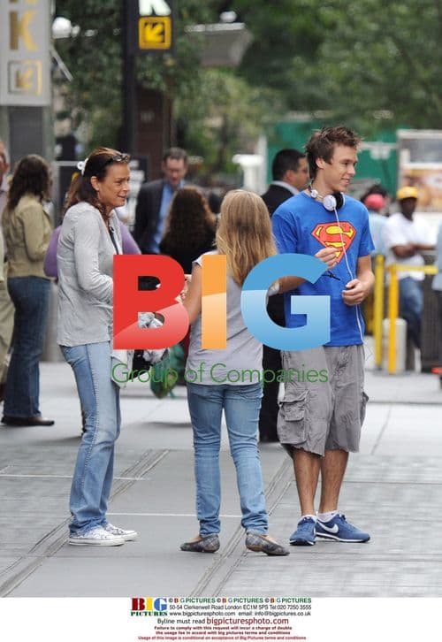 Princess Stephanie visits NYC with family