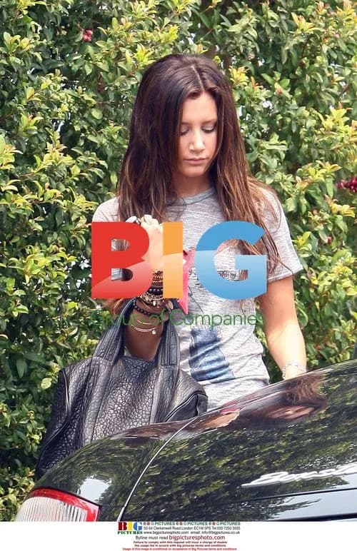 Ashley Tisdale Leaves Home in Denim and Louboutins