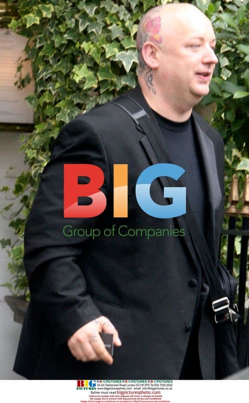 Boy George lunches with friends in Notting Hill