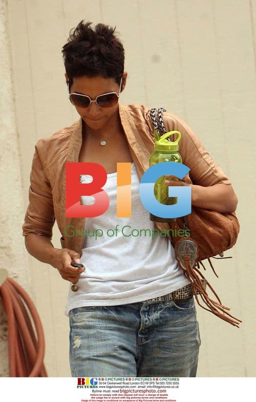 Halle Berry leaving doctor's office in LA