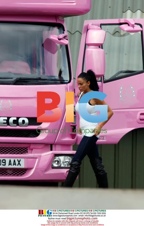 Katie Price goes to stables with Alex Reid and son