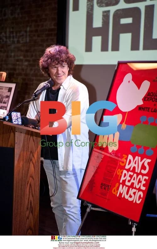 Michael Lang of Woodstock at Rock & Roll Hall of Fame