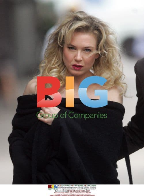 Renee Zellweger on 'White Collar' film set