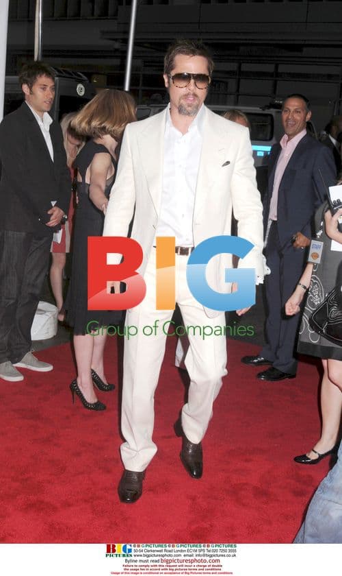 Brad Pitt at 'The Time Traveler's Wife' Premiere