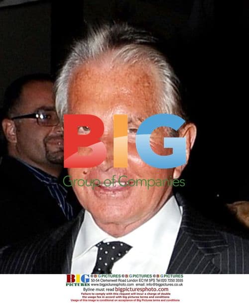 George Hamilton and Family Leaving Mr Chow in LA