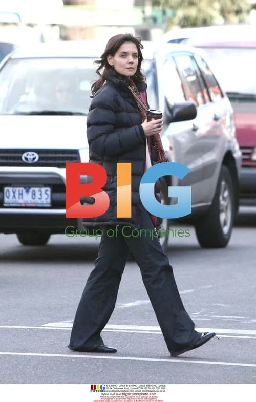 Katie Holmes on film break