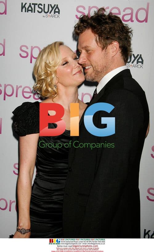 Anne Heche and James Tupper at "Spread" premiere