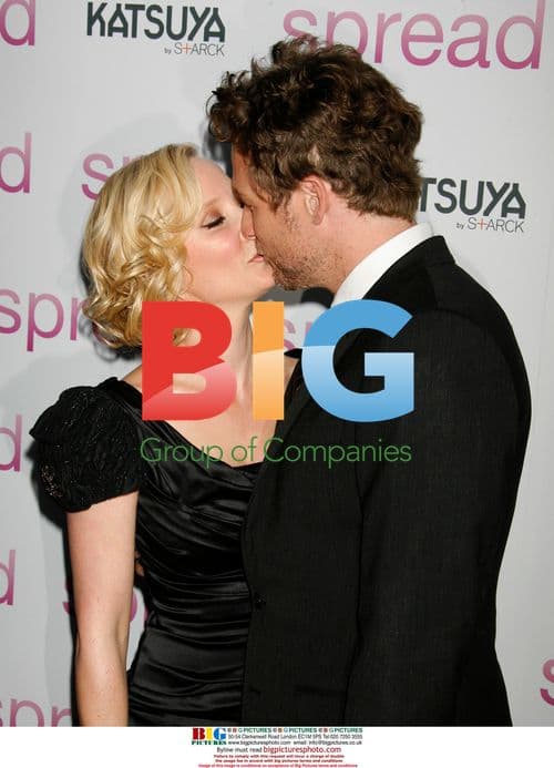 Heche and Tupper at "Spread" Premiere