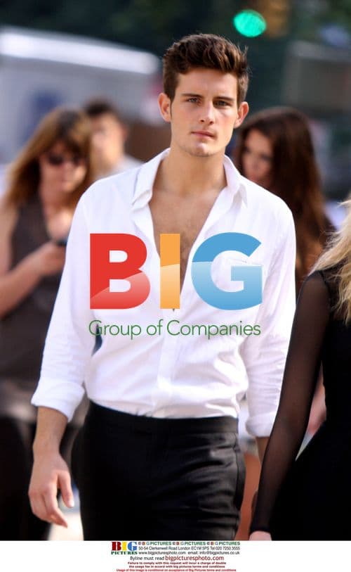 Mischa Barton and Nico Tortorella on 'The Beautiful Life' set