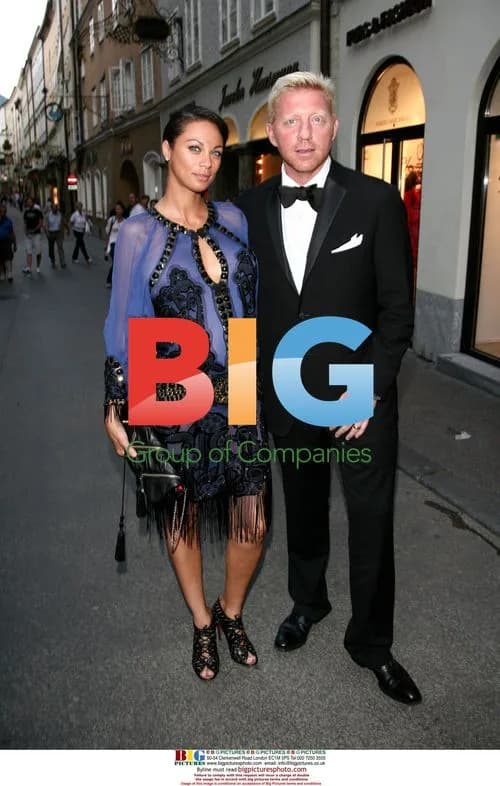 Boris Becker and wife Lilly at Salzburg Opera Festival