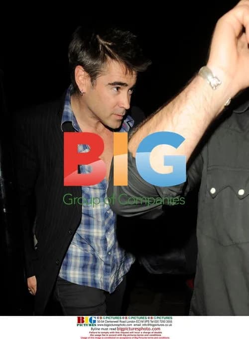 Colin Farrell Leaving London Cast Party