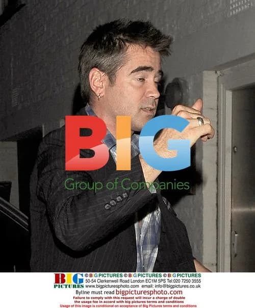 Colin Farrell leaving cast party in London