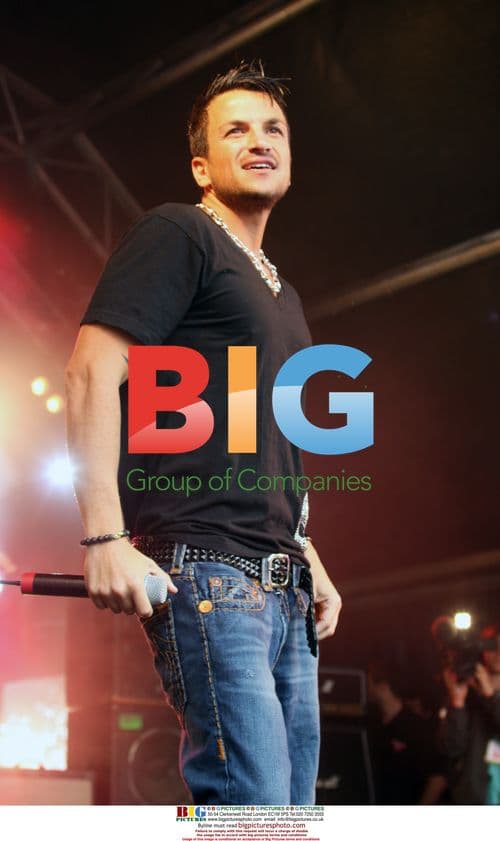 Peter Andre Performs at Rock in the Park