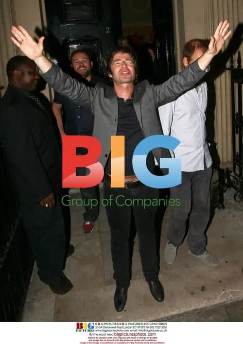 Noel Gallagher at U2 afterparty