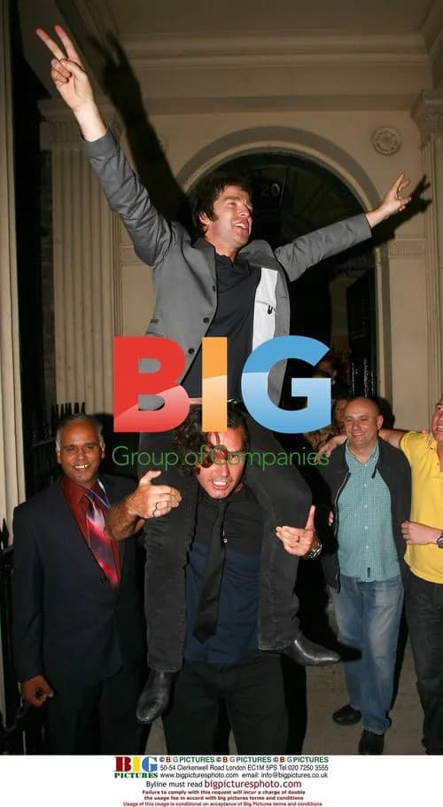 Noel Gallagher at U2 afterparty