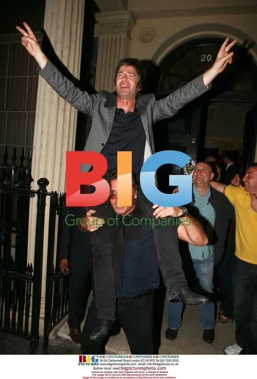 Noel Gallagher at U2 afterparty