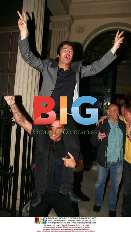 Noel Gallagher at U2 afterparty