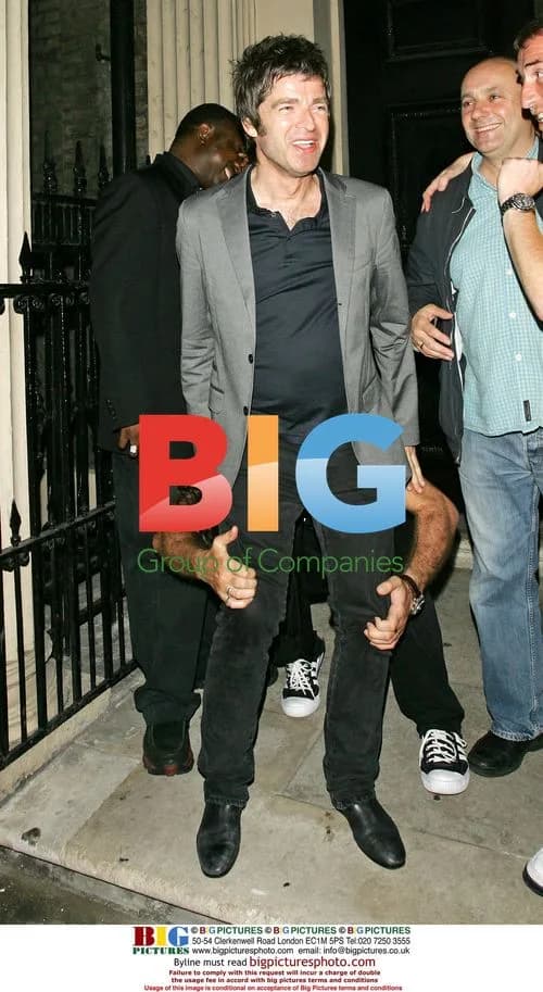 Noel Gallagher at U2 Afterparty