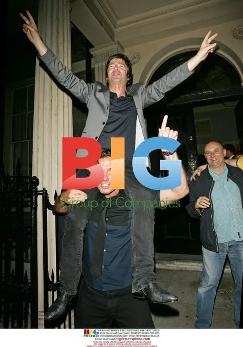 Noel Gallagher at U2 afterparty