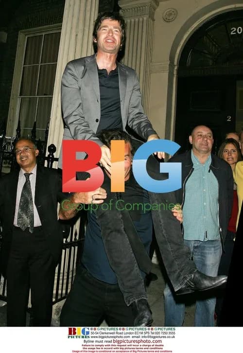 Noel Gallagher at U2 Afterparty