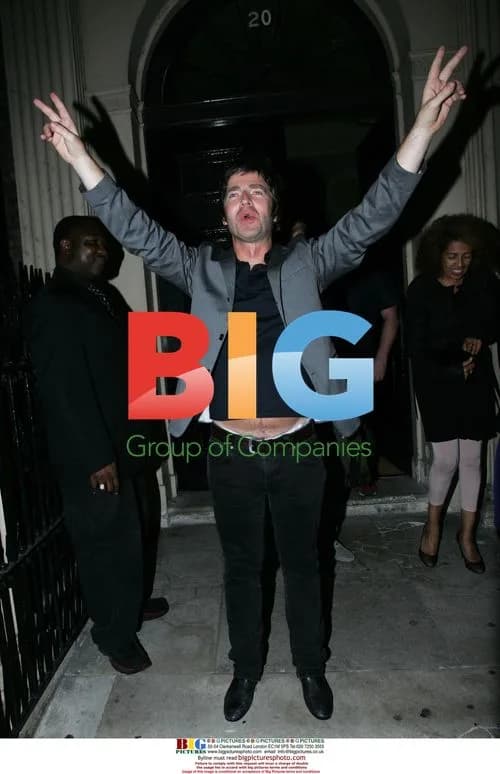 Noel Gallagher at U2 Afterparty in London