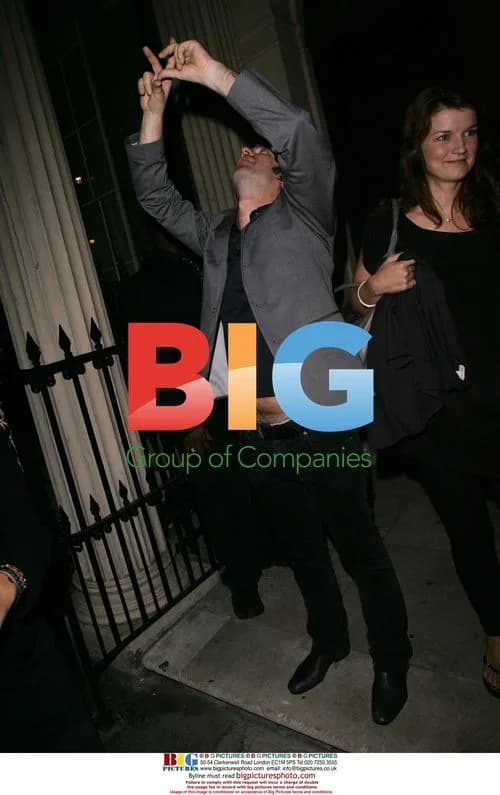 Noel Gallagher at U2 afterparty