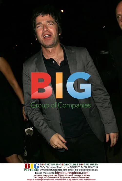 Noel Gallagher at U2 afterparty in London