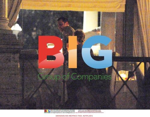 Ronnie Wood and Ekaterina Ivanova's Romantic Dinner in Rome