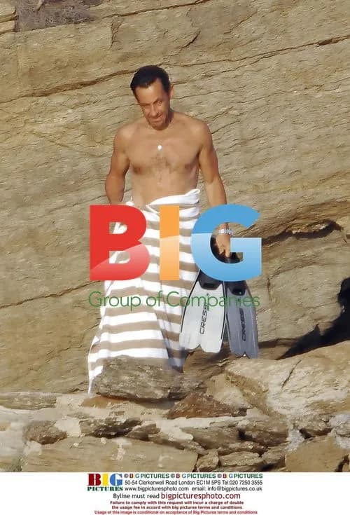 Sarkozy and Bruni Vacationing in France